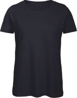 T-shirt Organic Inspire col rond Femme coloris Navy