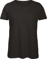 T-shirt Organic Inspire col rond Femme coloris Black