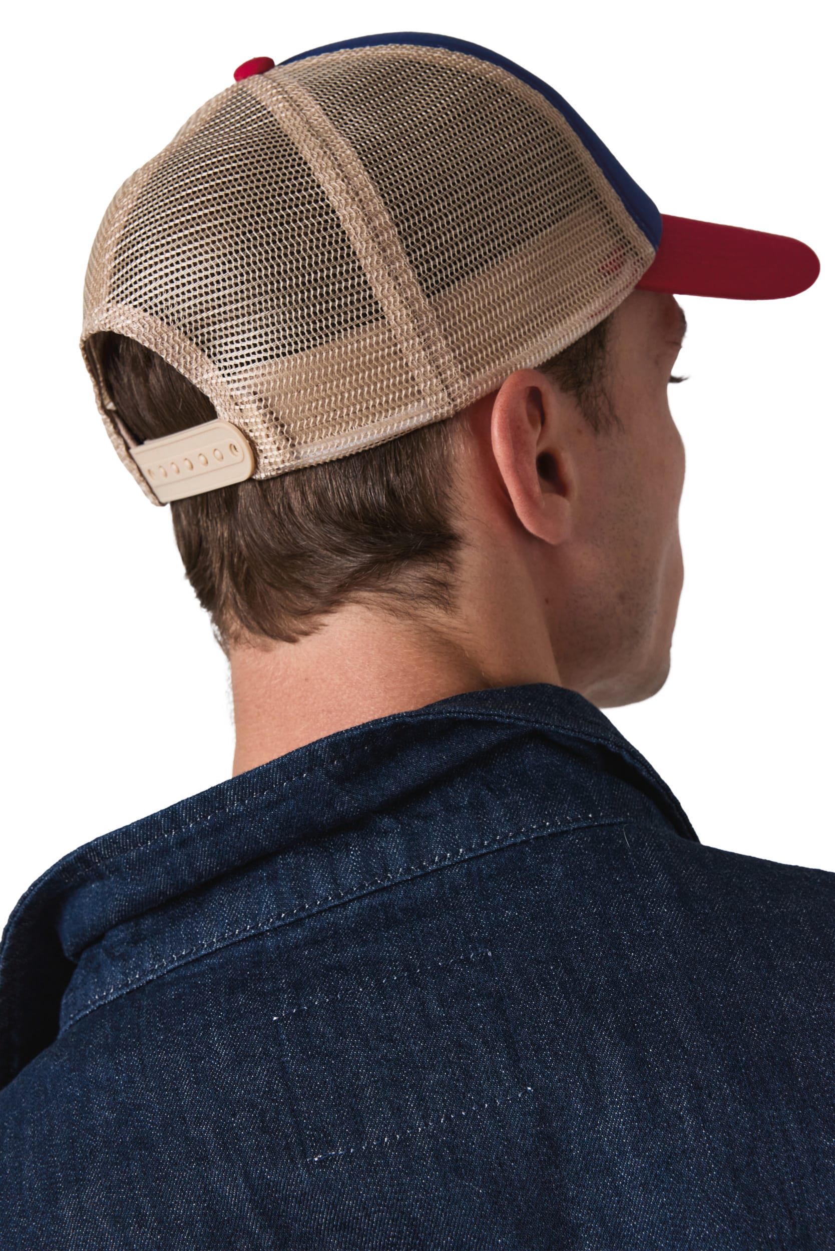 Casquette trucker 5 panneaux en coton canvas - K-up Gold Label – vue 3