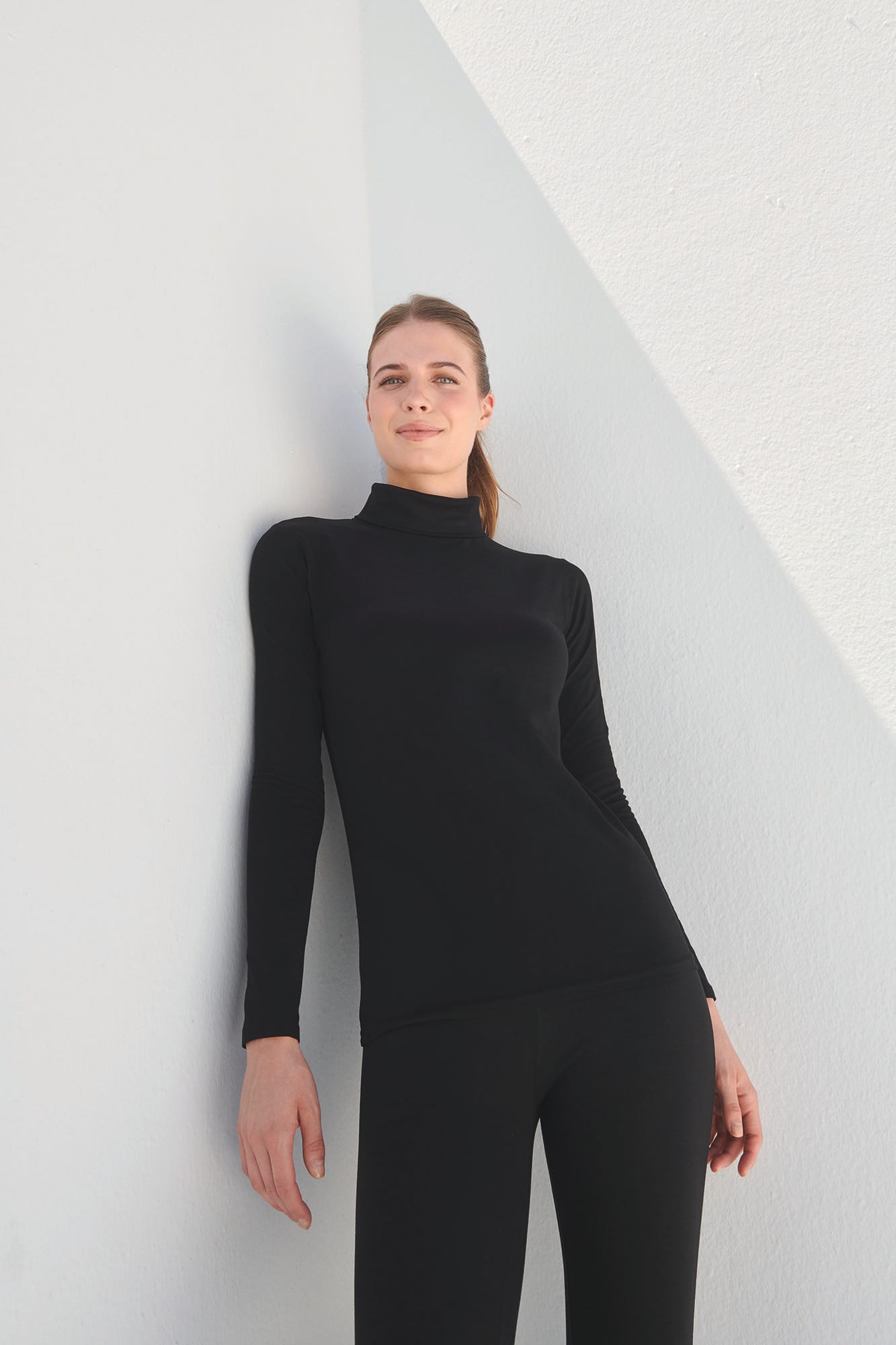 T-shirt Femme col roulé Feel Good – vue 1