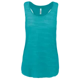 Débardeur sport femme coloris Light Turquoise