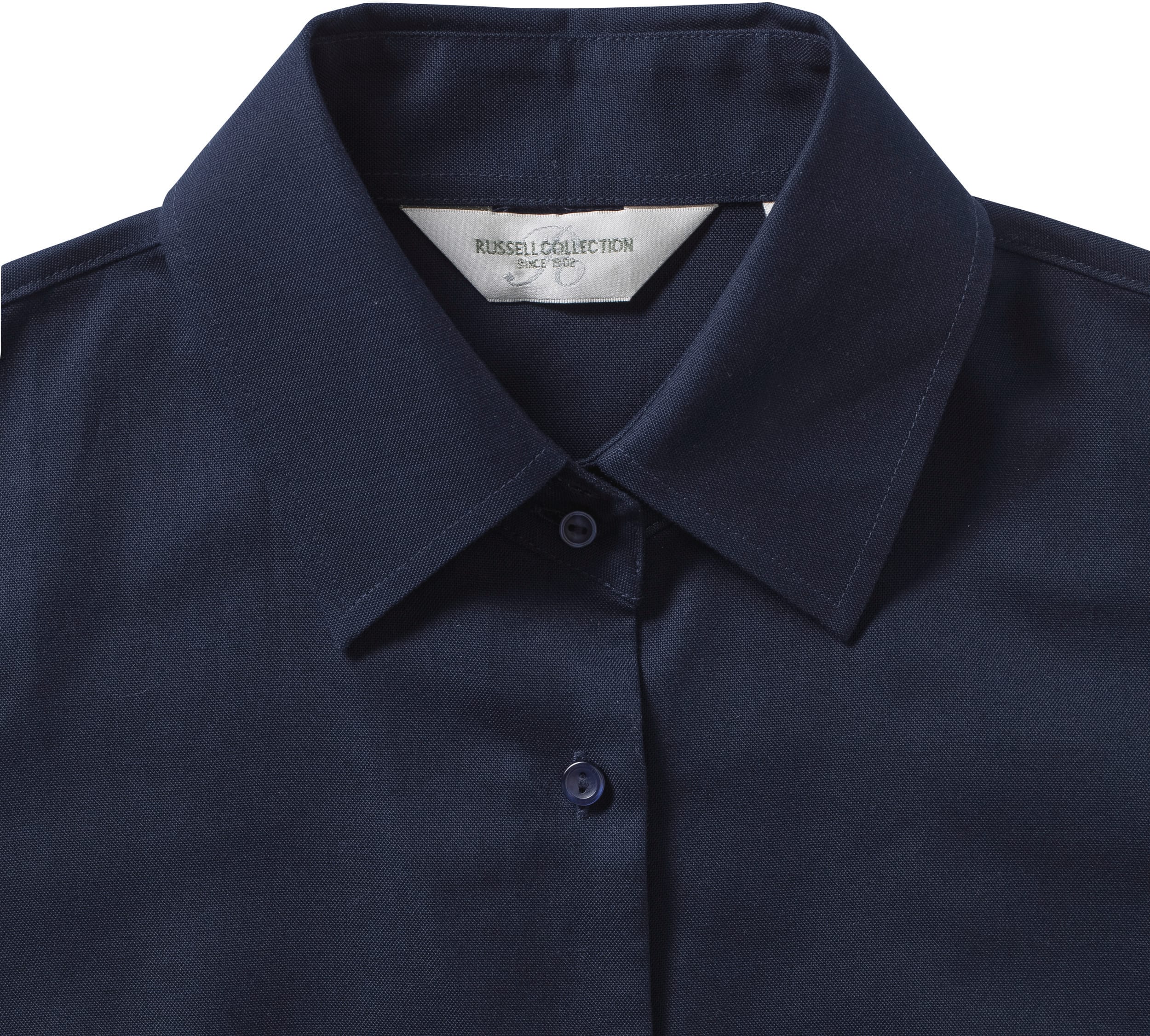 Chemise femme manches courtes Oxford – vue 3