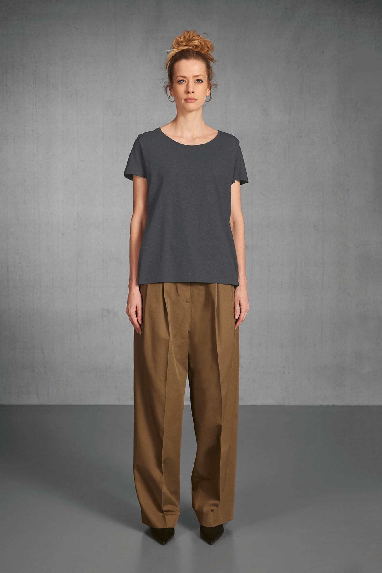 T-shirt Organic Inspire col rond Femme – vue 3