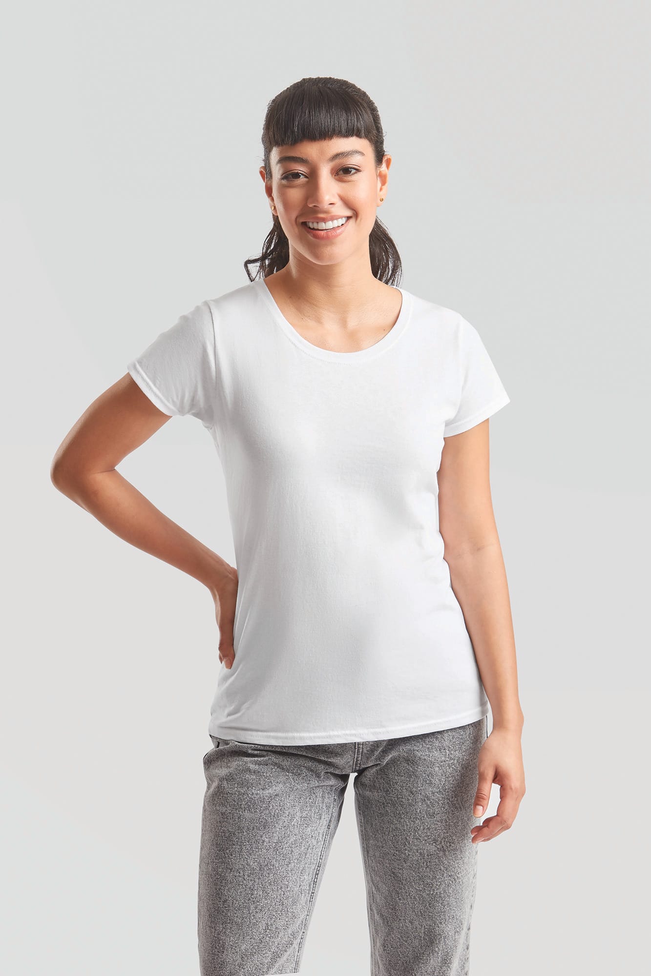 T-shirt Femme Original-T (Full Cut 61-420-0) – vue 2