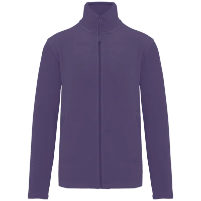 Veste micropolaire zippée homme