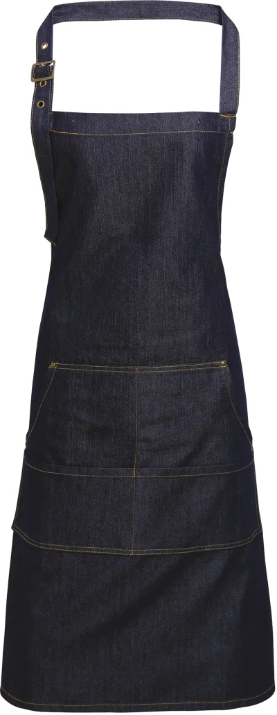 Tablier à bavette "Denim"