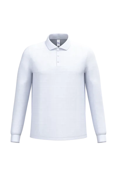 Polo piqué LSL homme