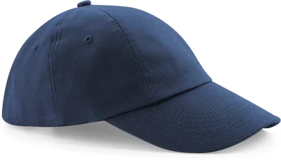 Casquette profil bas en coton drill - 6 panneaux