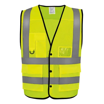 Gilet boutonné haute visibilité Eco Superior