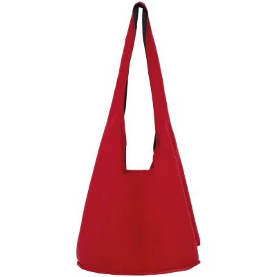 Sac bandoulière en molleton