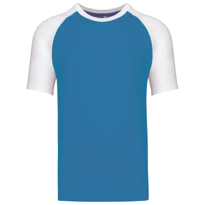 Baseball > T-shirt bicolore manches courtes