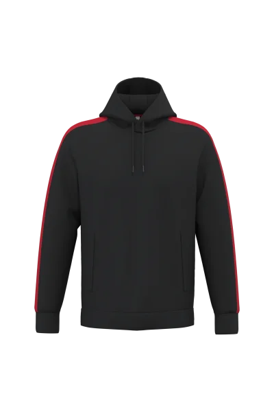 Sweat-shirt à capuche teamwear bicolore unisexe
