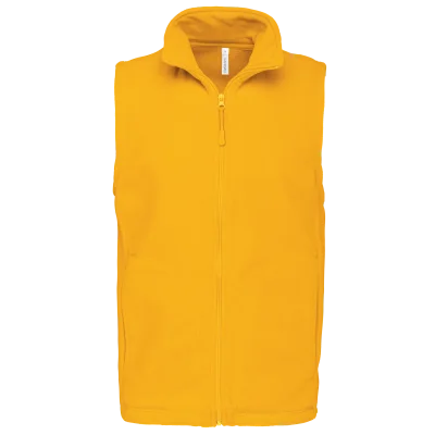Bodywarmer micropolaire homme
