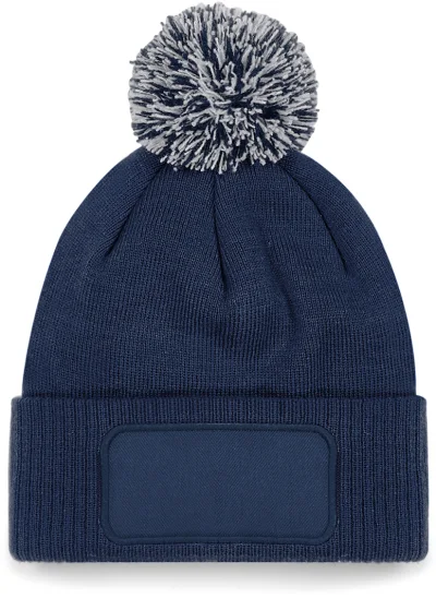 Bonnet à pompon patch Snowstar®