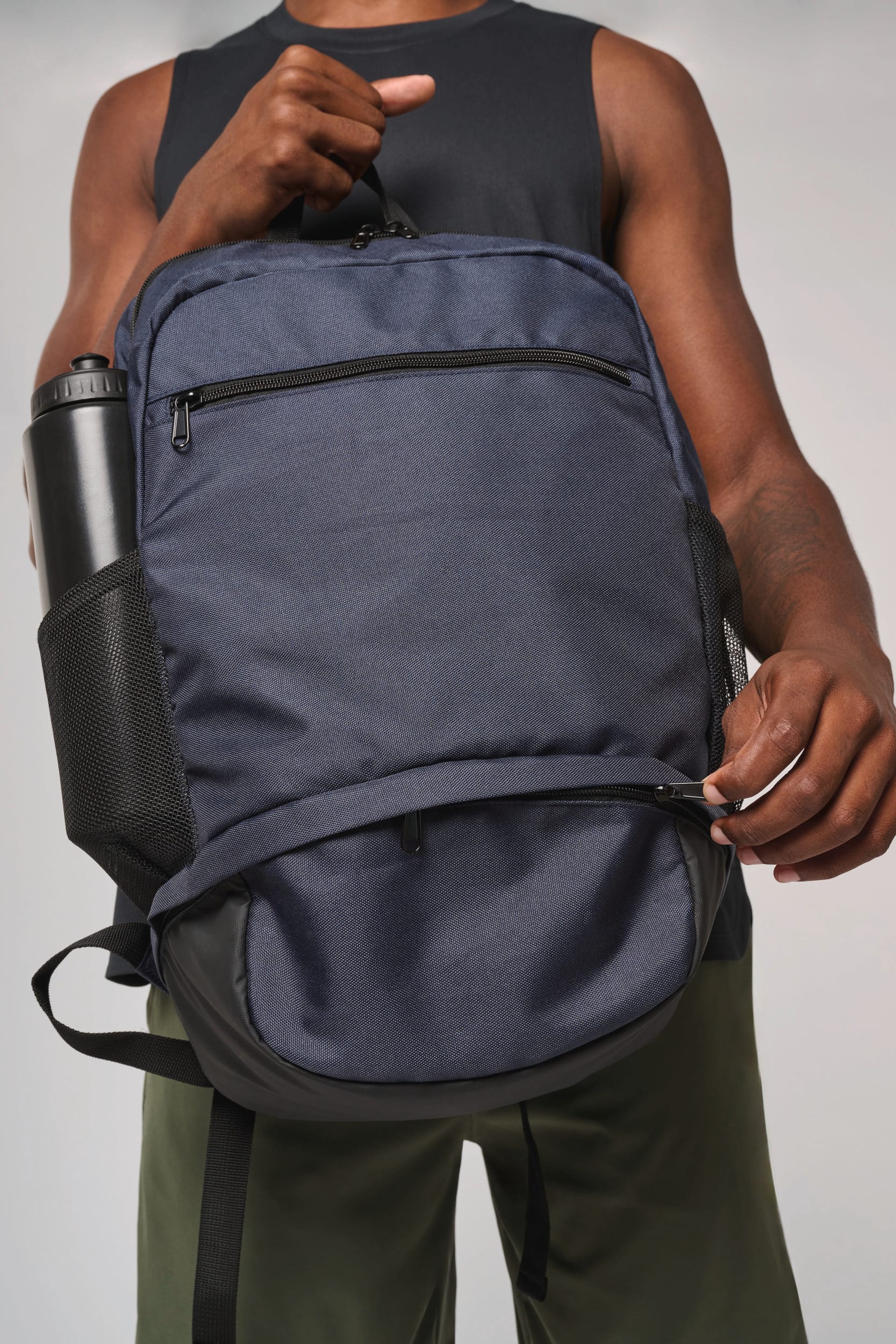 Sac à dos avec compartiment pour ballon