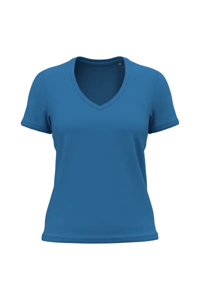 T-shirt BIO150 col V femme
