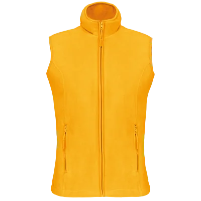 Bodywarmer micropolaire femme