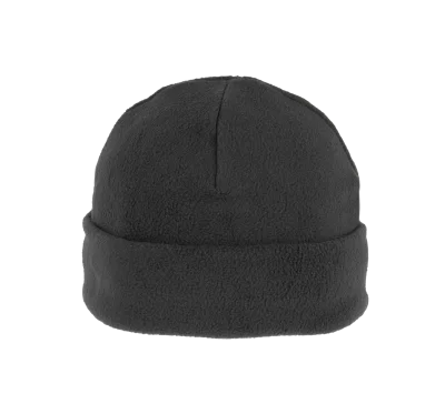 Bonnet recyclé micropolaire avec revers
