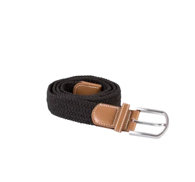 Ceinture tressée élastiquée