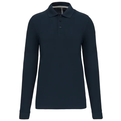 Polo manches longues homme