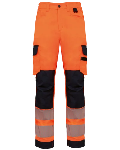 Pantalon de sécurité recyclé multipoches unisexe
