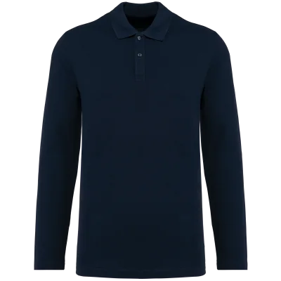 Polo Supima® manches longues homme