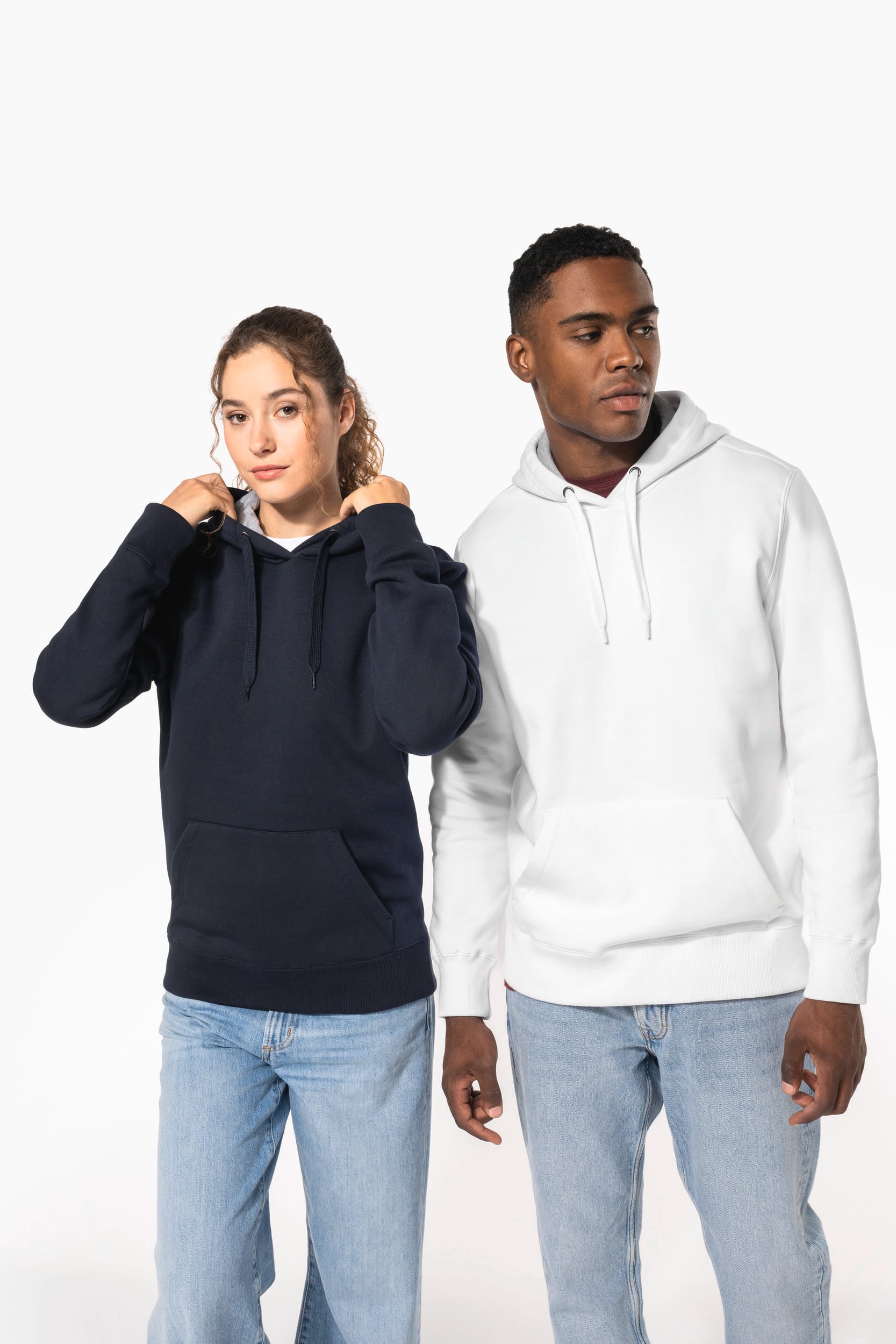 Sweat shirt capuche unisexe