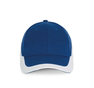 Racing - Casquette bicolore 6 panneaux
