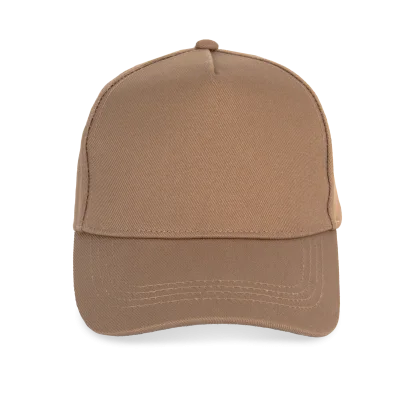 Casquette écoresponsable 5 panneaux unisexe