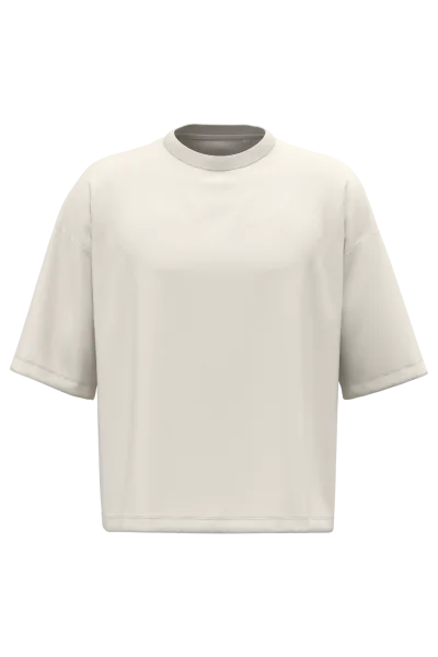 T-shirt écoresponsable boxy à épaules tombantes homme