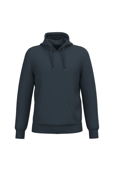 Sweat-shirt recyclé à capuche unisexe