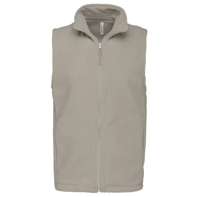 Bodywarmer micropolaire homme