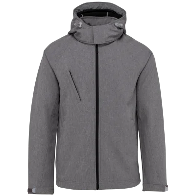 Veste softshell à capuche amovible homme