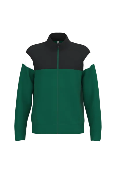 Veste de survêtement zippée unisexe