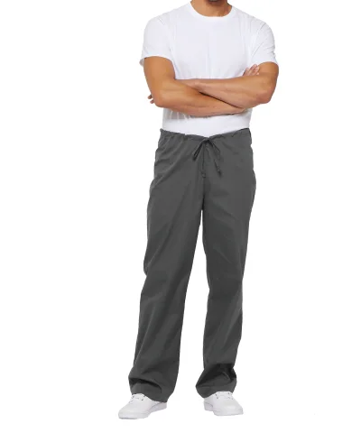 Pantalon à cordon de serrage à taille standard unisexe