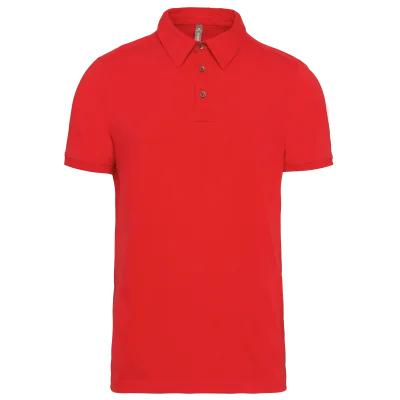 Polo jersey manches courtes homme