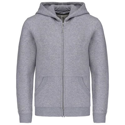 Sweat-shirt capuche zippé enfant