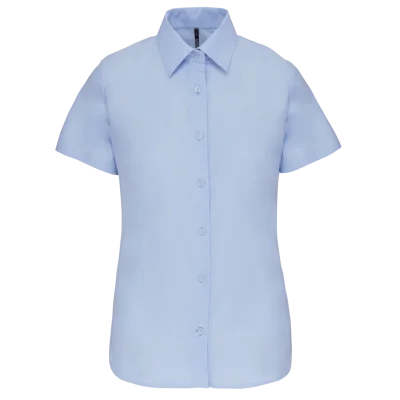 Chemise Oxford manches courtes femme