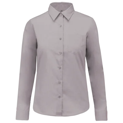Chemise popeline polycoton entretien facile femme