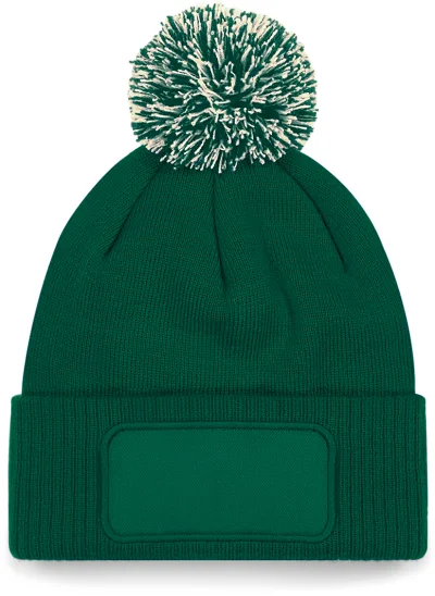 Bonnet à pompon patch Snowstar®