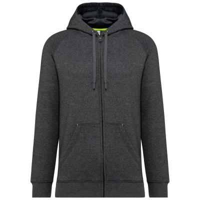 Veste zippée à capuche unisexe