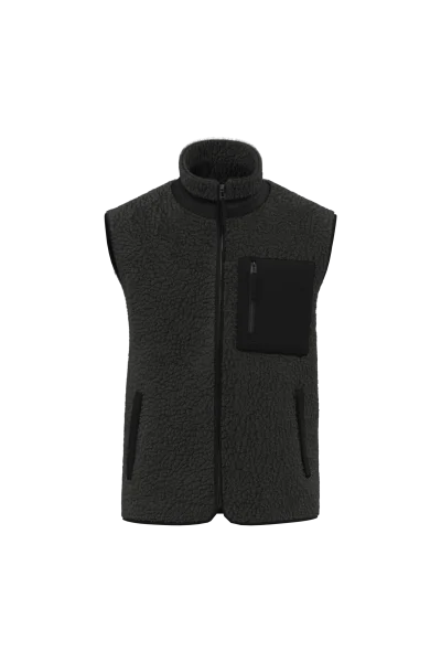 Bodywarmer écoresponsable en sherpa unisexe