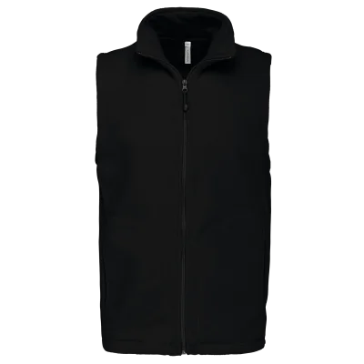 Bodywarmer micropolaire homme