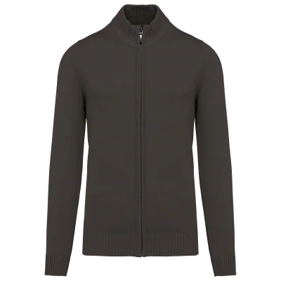 Cardigan zippé