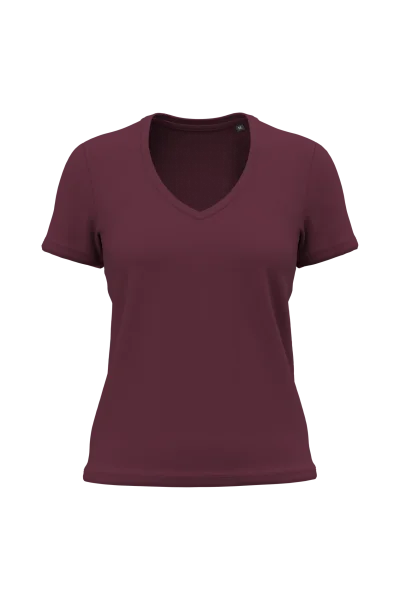 T-shirt BIO150 col V femme
