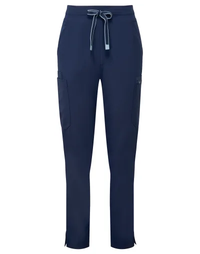 Pantalon cargo stretch femme