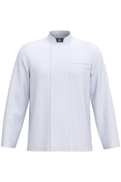 Veste de cuisine écoresponsable et respirante manches longues unisexe