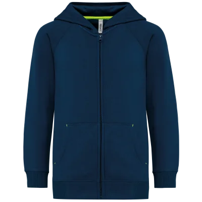 Veste zippée à capuche enfant