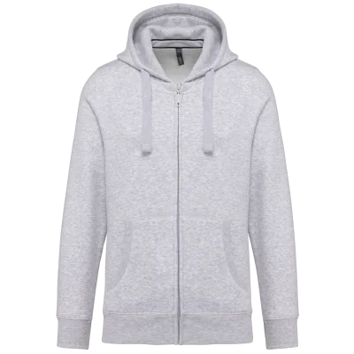 Sweat-shirt zippé capuche homme