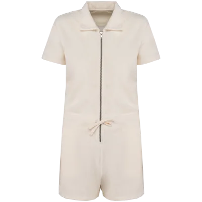 Combinaison short écoresponsable en éponge femme